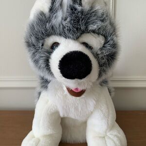 Golf Head Cover Siberian Husky Dog Plush
